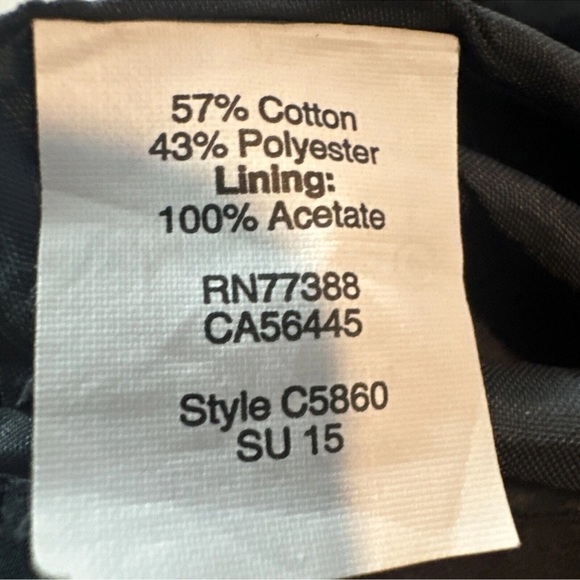 J Crew Size 2 Jacquard Geometric Design Skirt Back Zip Pockets White Gray EUC - Picture 8 of 8